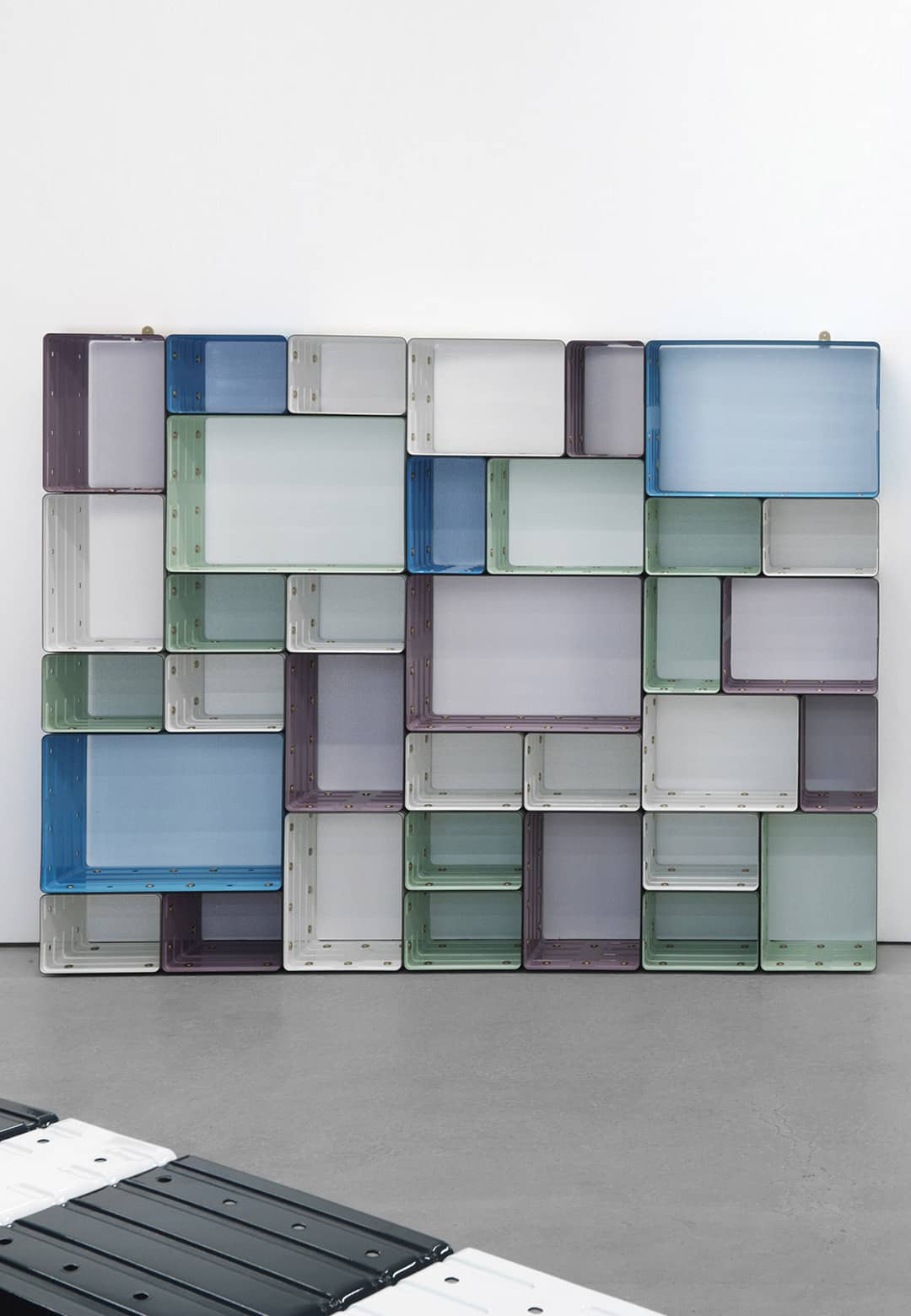 Marc Newson unveils a new series of shelves entitled Quobus at Galerie kreo