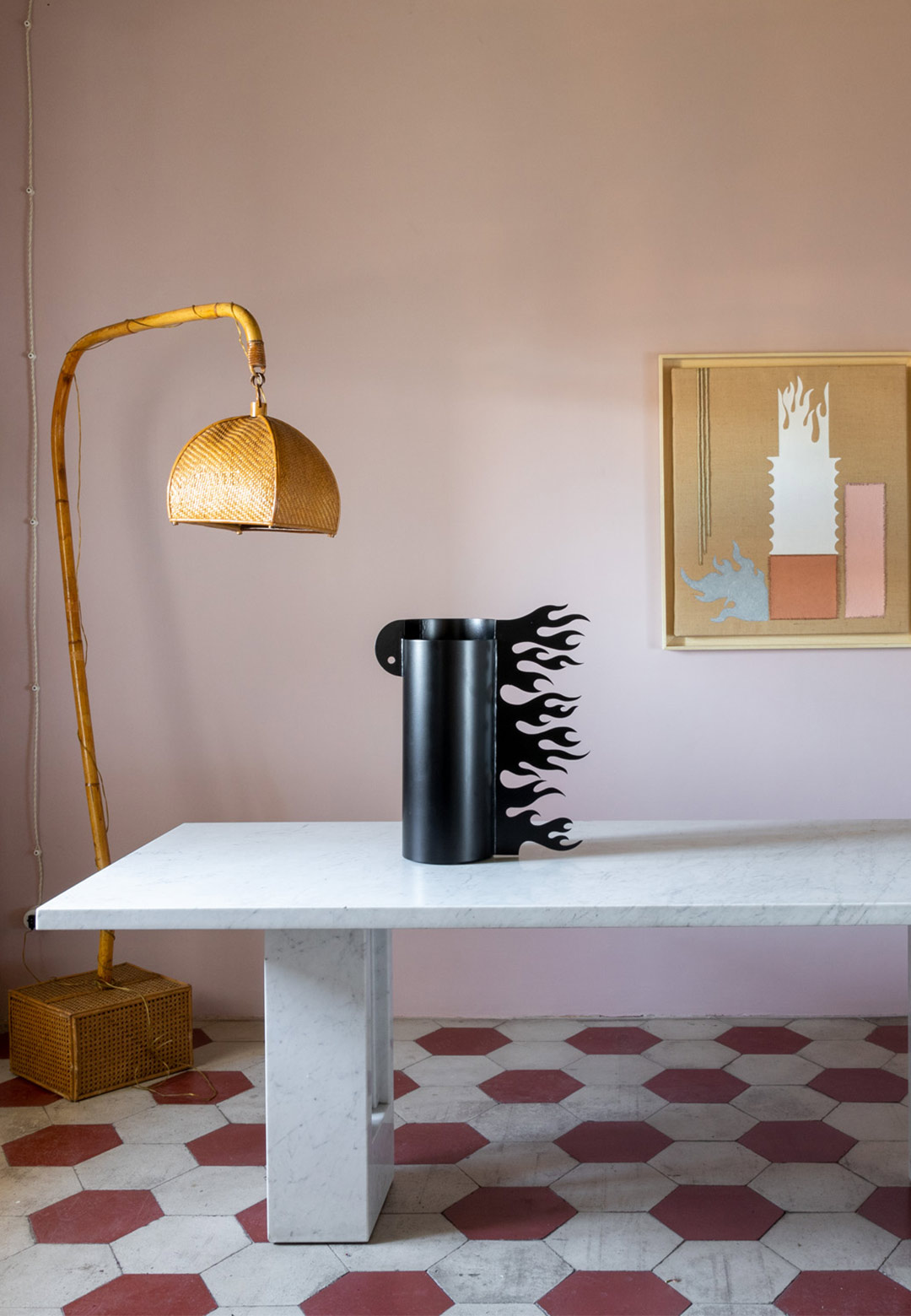 Draga & Aurel help piece Apartamento exhibition by Contemporary Cluster at the Palazzo