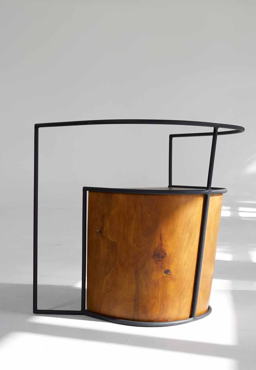 Nissa Kinzhalina’s Stubby Chair displayed at Dubai Design Week 2021