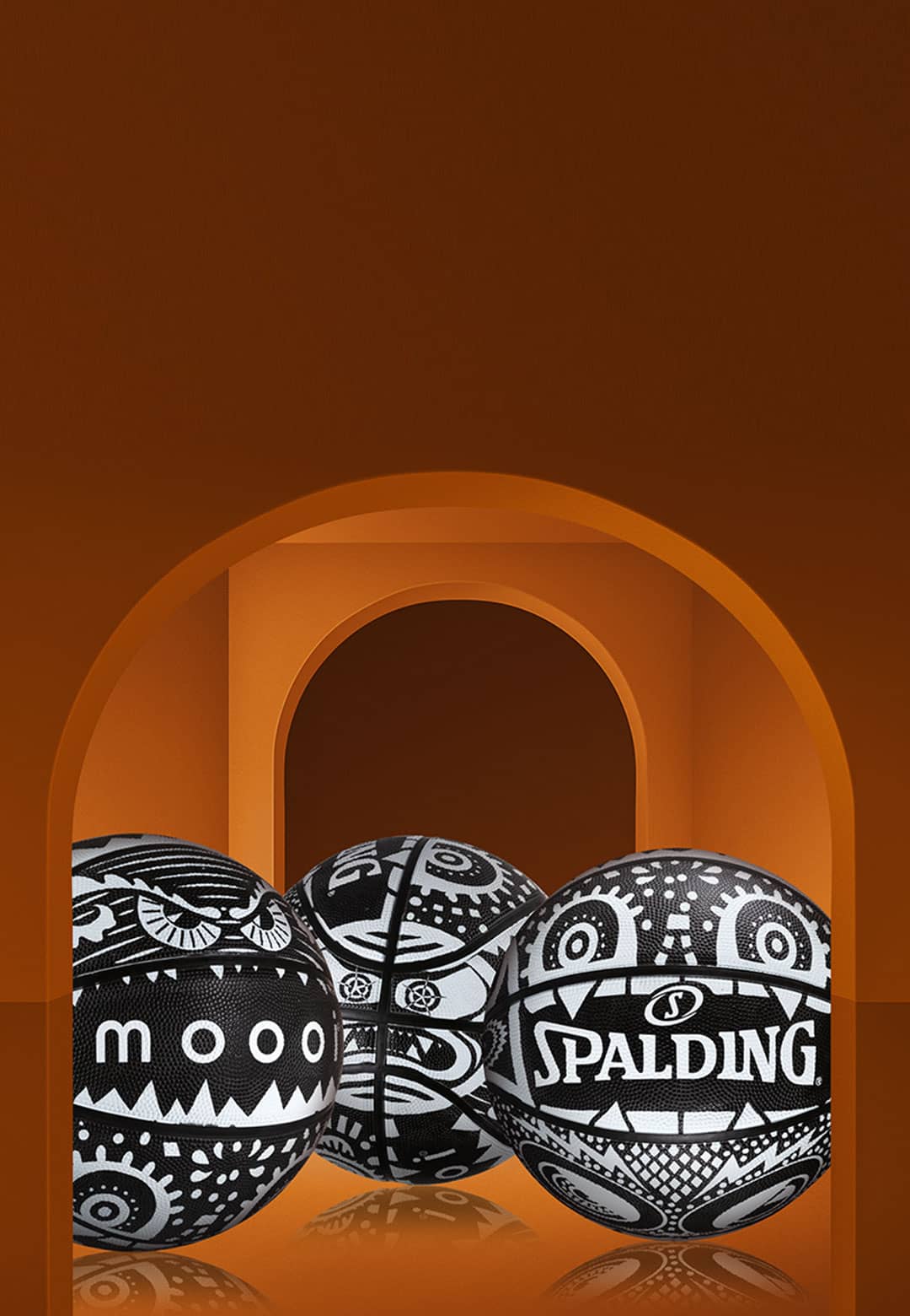 Moooi X Spalding create special edition Monster Basketball