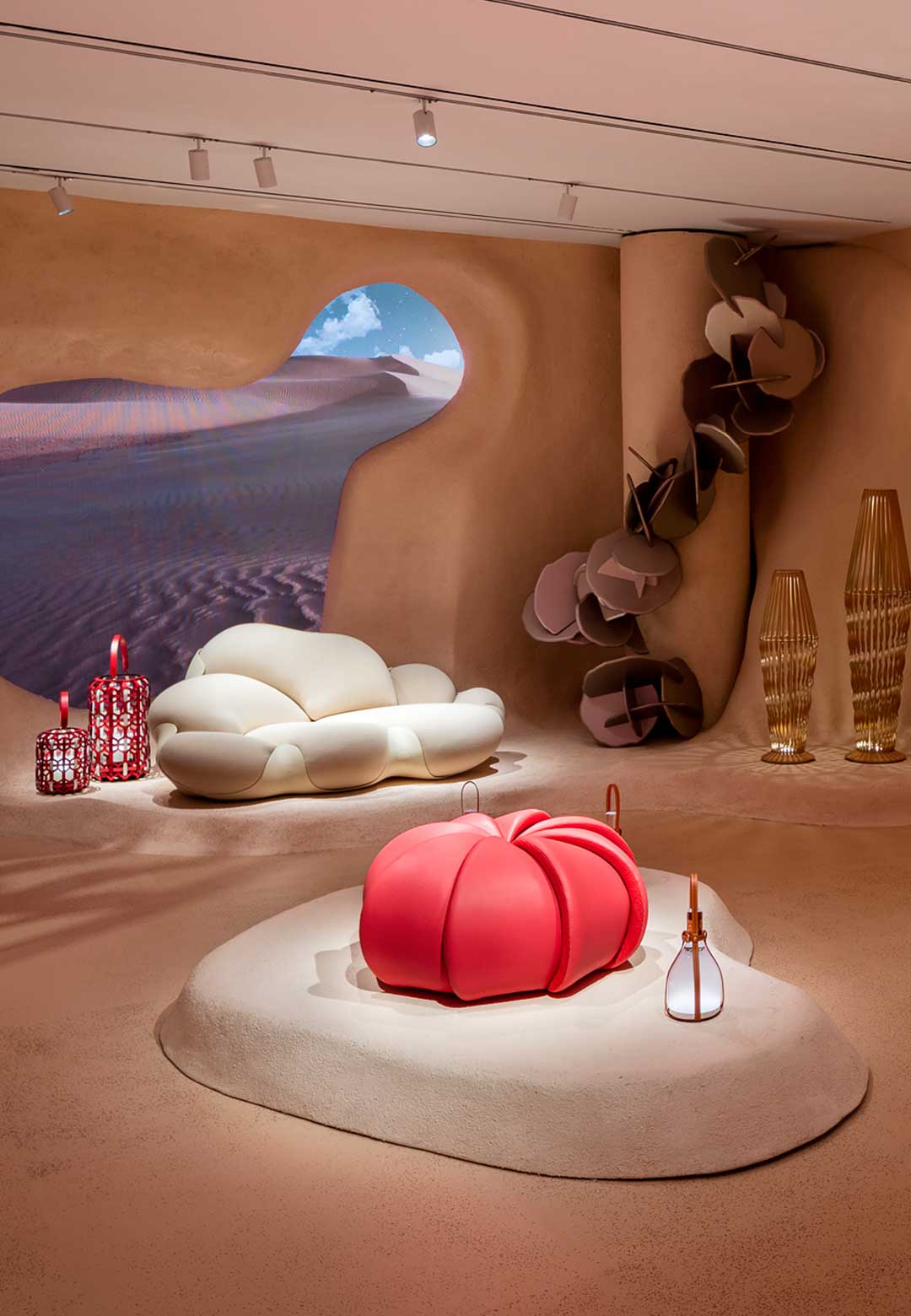 Patricia Urquiola creates desert luxury for Louis Vuitton's Miami store