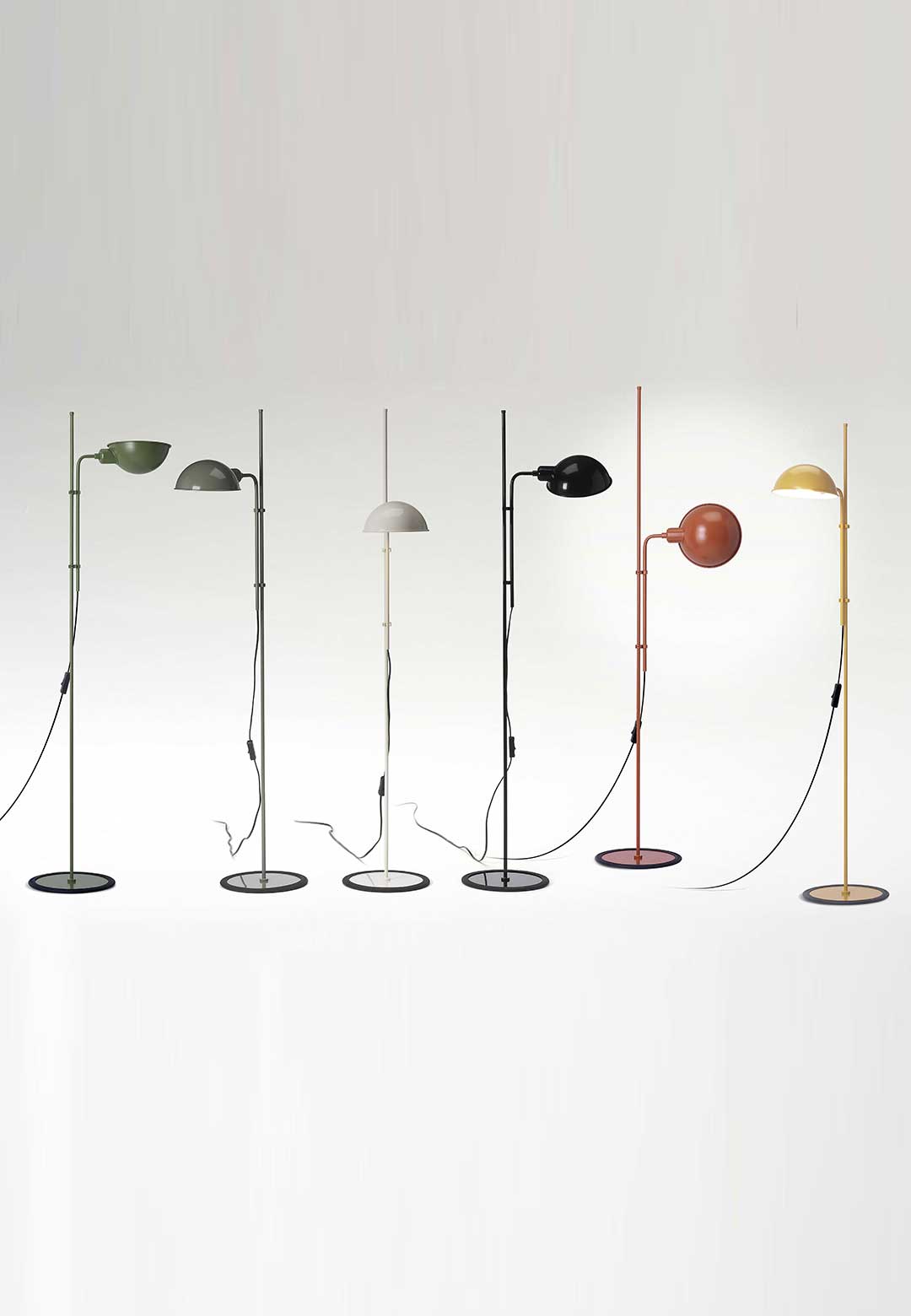 Marset re-launches the Funiculí lamp collection in earthy shades