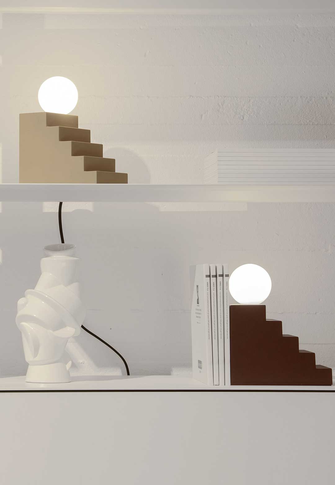 Notchi Architects x Oblure unveil Stair Lamp that evokes childlike wonder