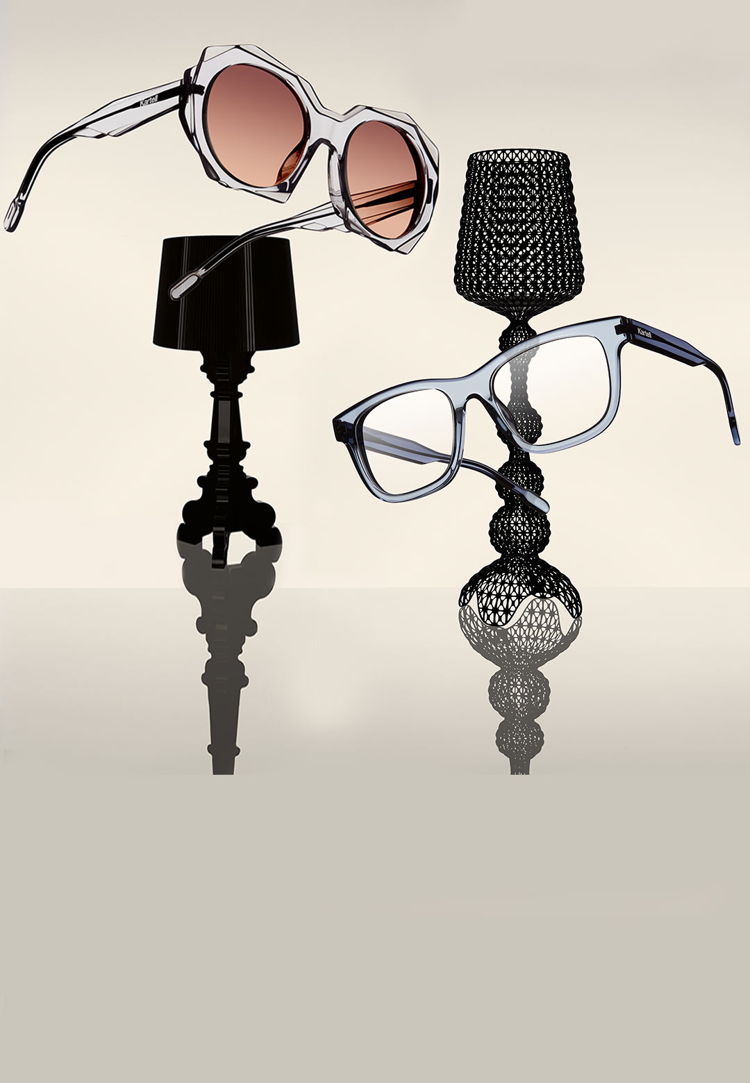 Iconic Italian designers add their panache to Kartell’s latest eyewear collection