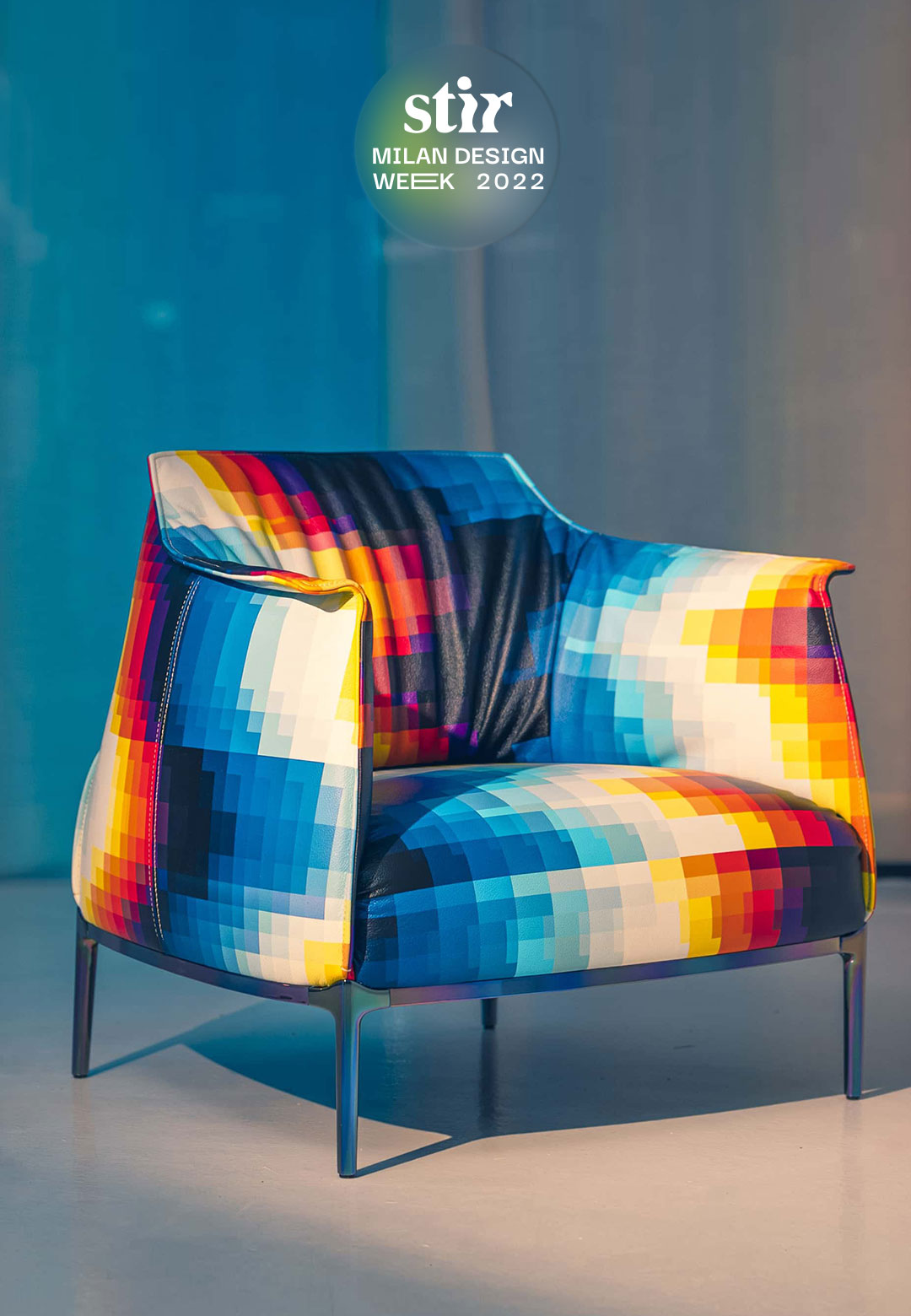 Poltrona Frau teams up with Felipe Pantone for limited edition armchair