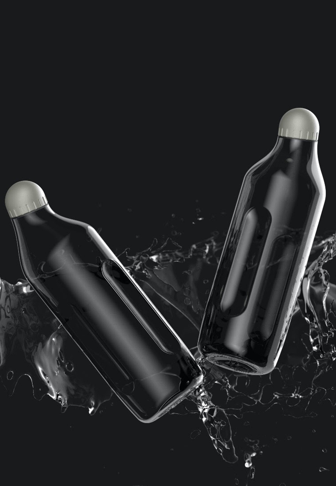 Michael Young creates a water bottle you can interact with