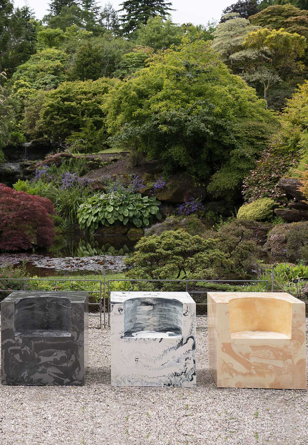 Design Exhibition Scotland's new park benches reimagine our relationship with nature