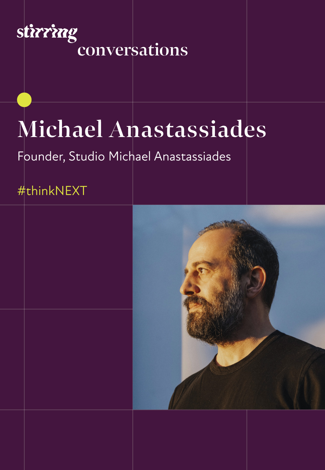 STIRring Conversations: Exploring ‘slowness in design’ with Michael Anastassiades