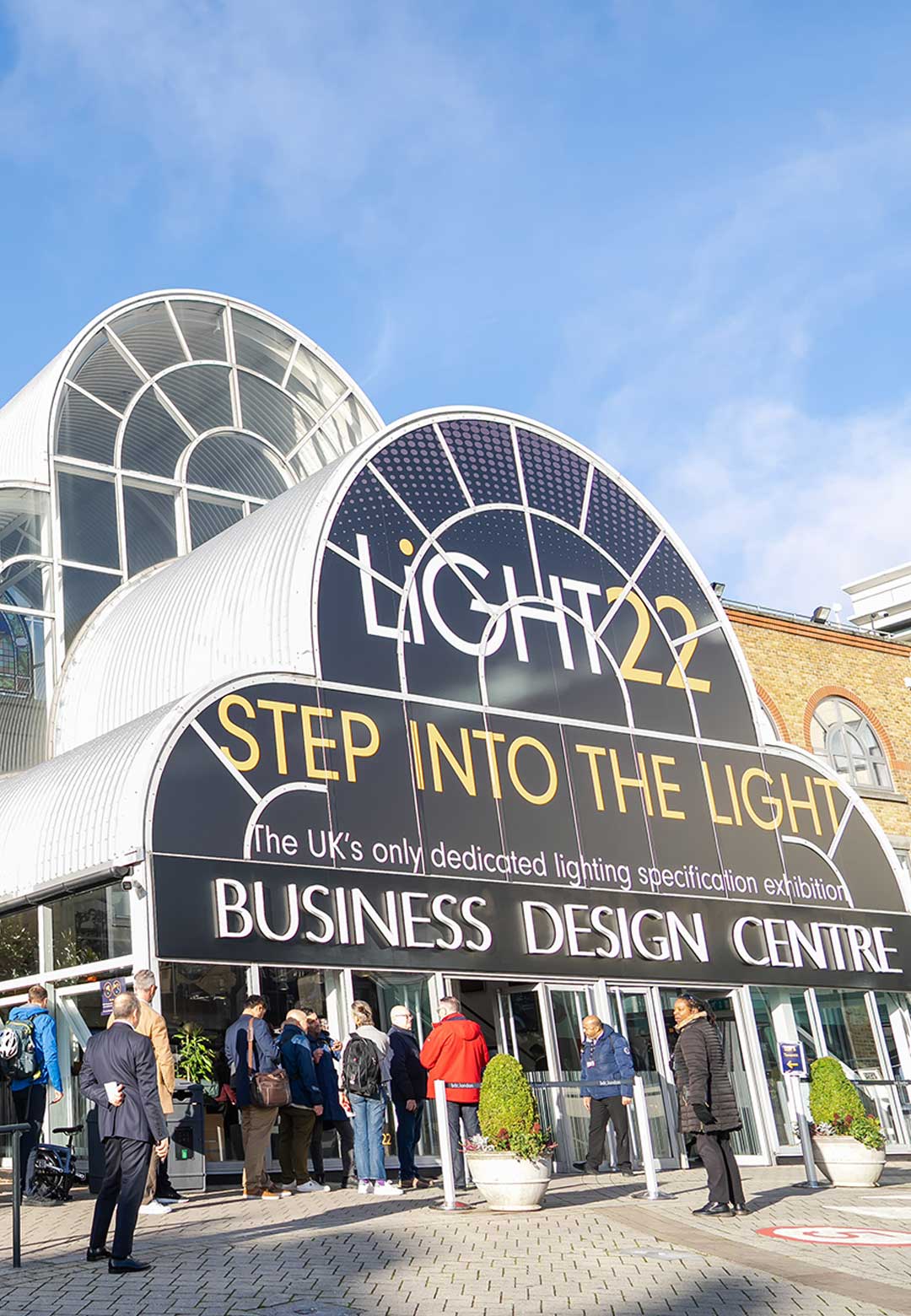 LiGHT illuminates London’s Business Design Centre with experiential luminaires