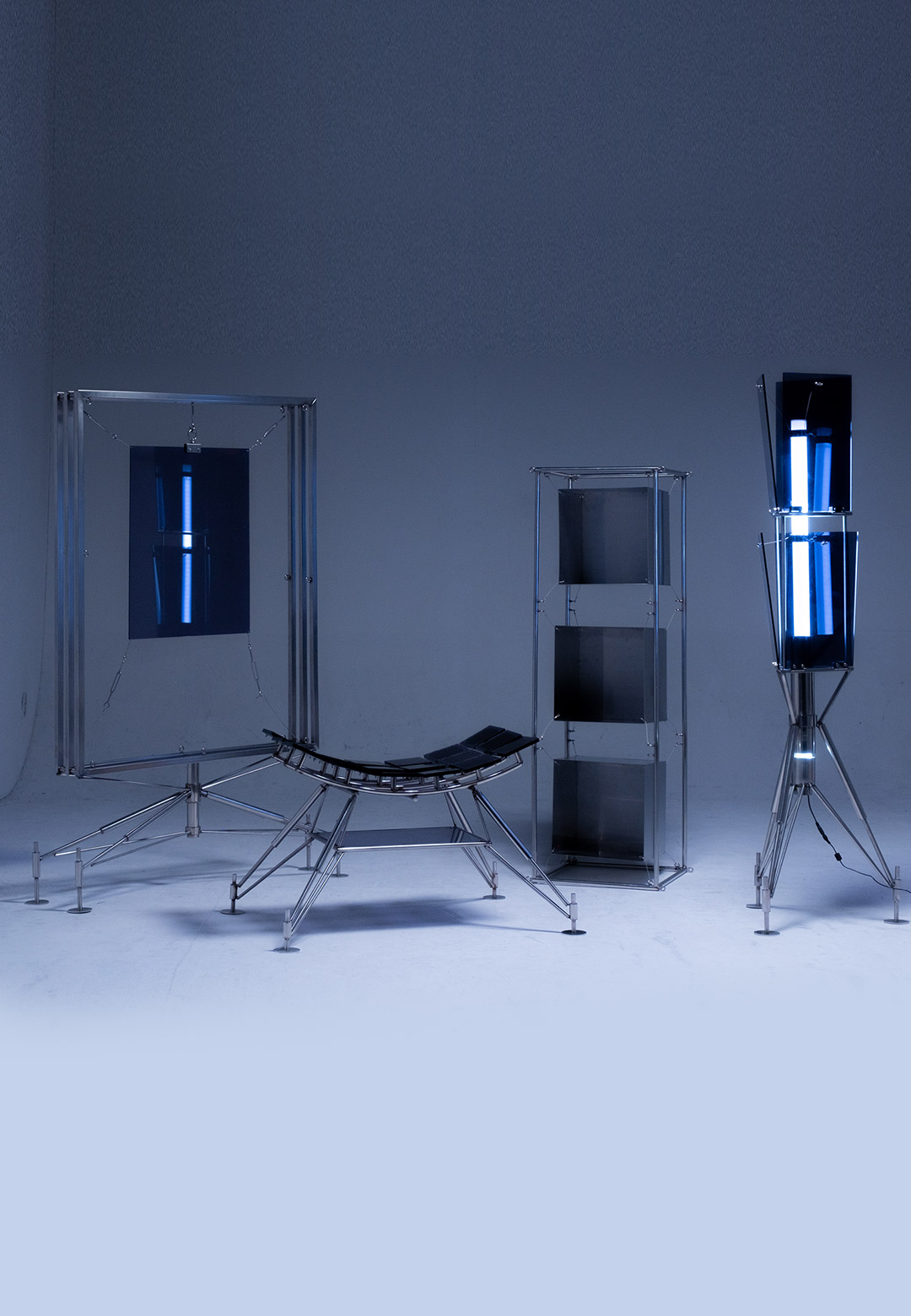 Beomseok Chae envisions the future of furniture with POST-COLLAPSE