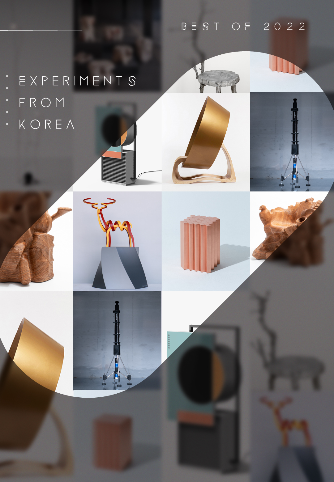 Experiments from Korea: A series of art and design works from 2022