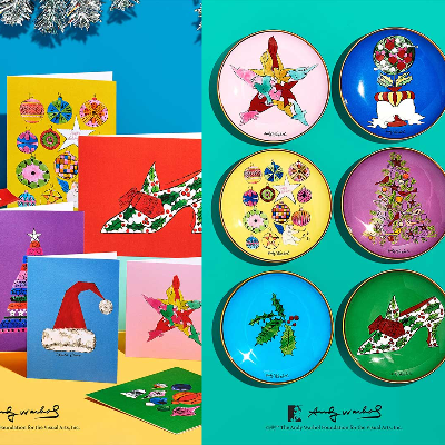 Christmas at Tiffany & Co. is a Warholian affair