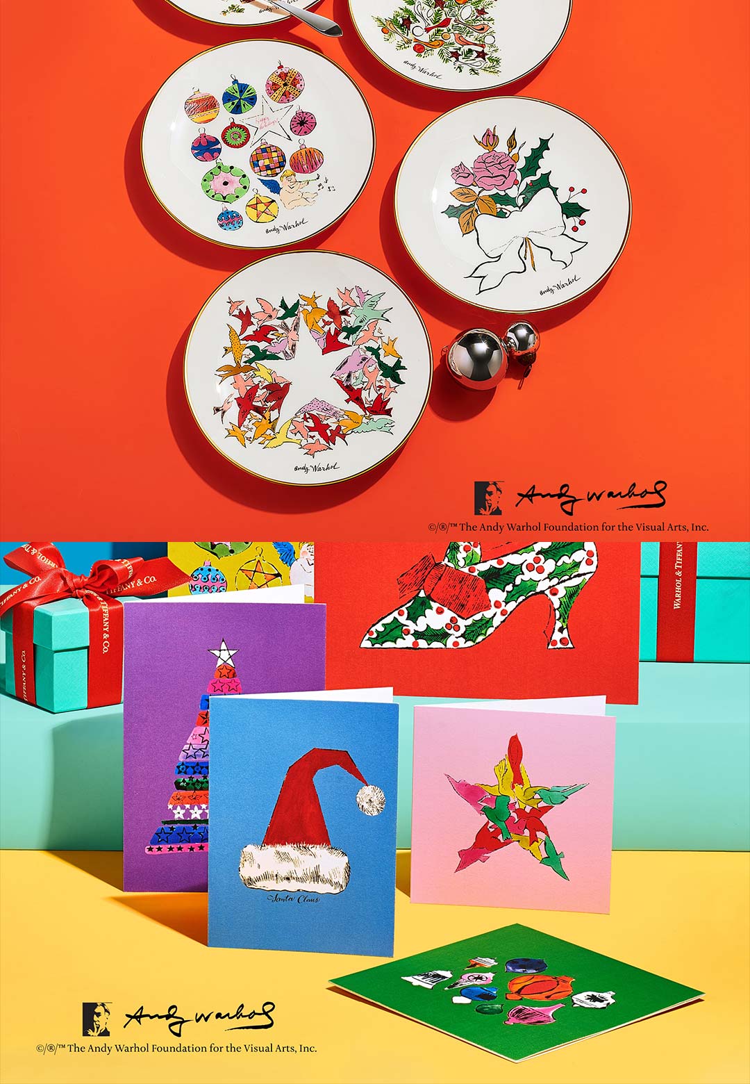 Christmas at Tiffany & Co. is a Warholian affair