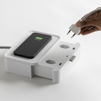 Vitra and LAYER team up to design &lsquo;Ampi&rsquo;, a sleek and convenient charging station
