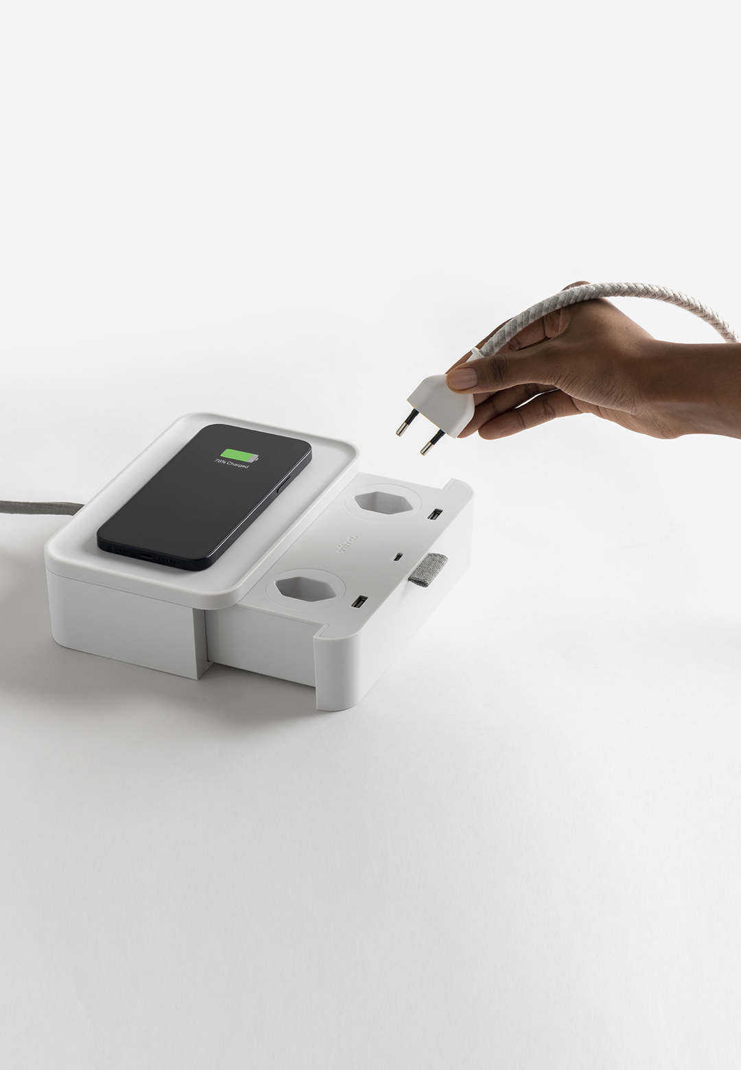 Vitra and LAYER team up to design ‘Ampi’, a sleek and convenient charging station