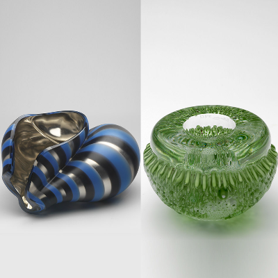Barbara Nanning&rsquo;s &lsquo;Bedazzled&rsquo; brings biomorphic glass wares to David Gill Gallery