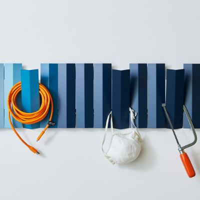Yusuke Watanabe takes inspiration from Coldplay's <em>'Parachutes'</em> for new wall shelf