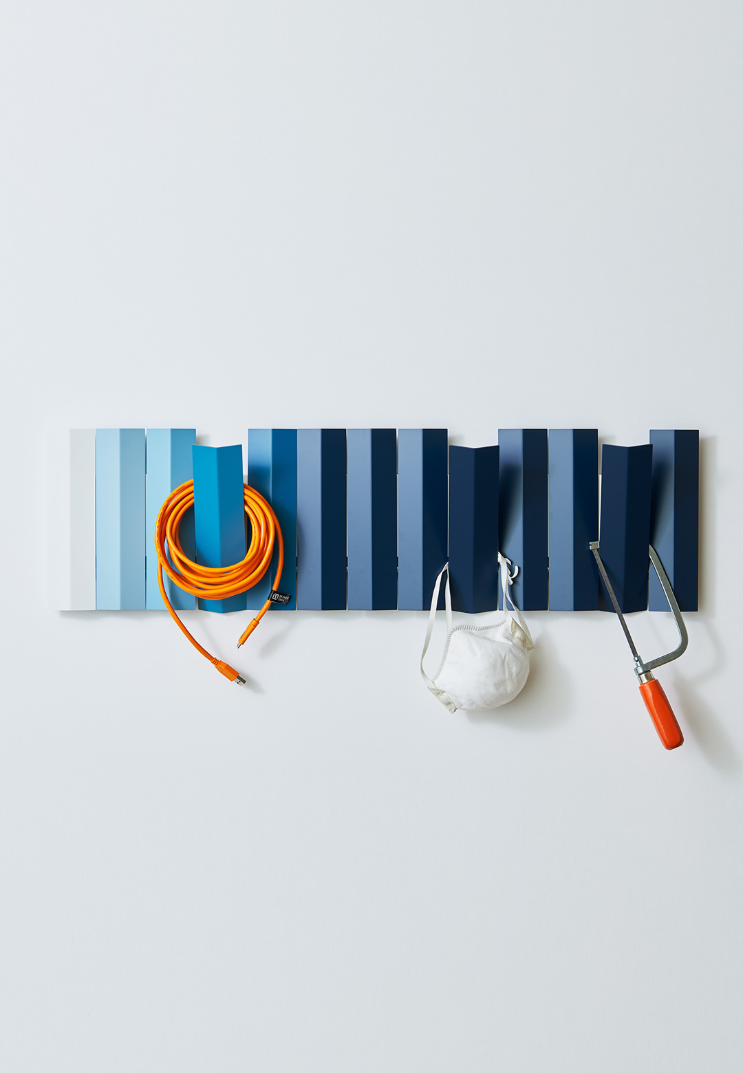 Yusuke Watanabe takes inspiration from Coldplay's <em>'Parachutes'</em> for new wall shelf