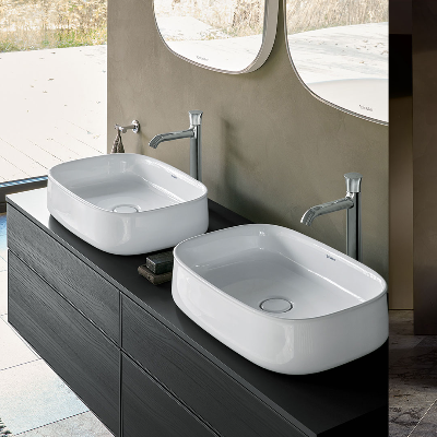 Sebastian Herkner&rsquo;s &lsquo;Zencha&rsquo; bathware for Duravit is inspired by Japanese teacups