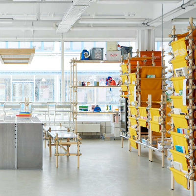 SPACE10 redesigns its lab to accommodate a library and community space