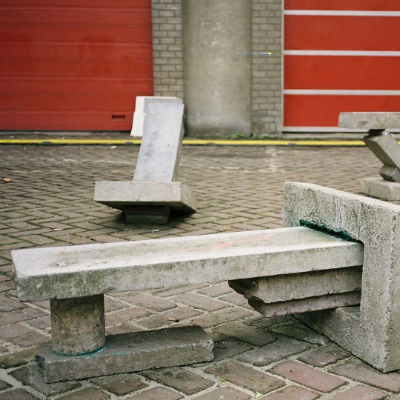 Stacked Street rejuvenates street furniture with the forgotten materiality of urban cities