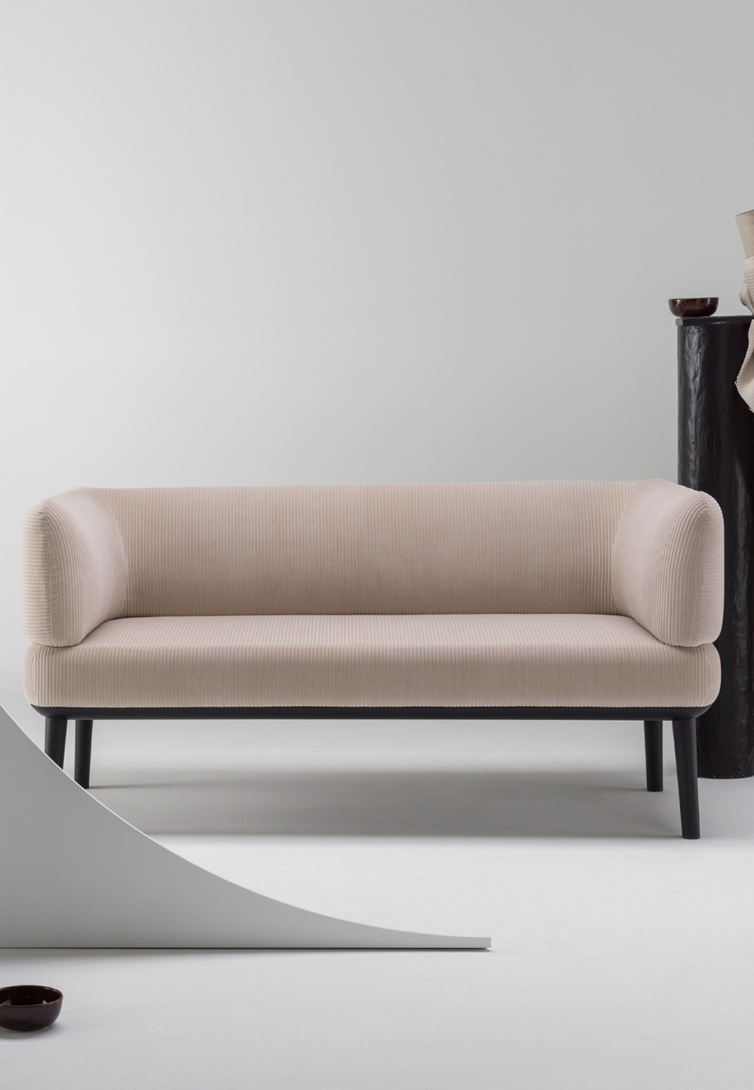 Sou sofa juxtaposes Japanese tradition with Scandinavian design