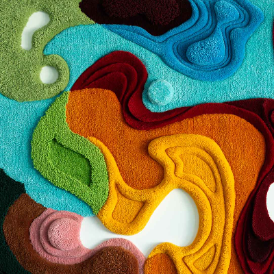 From terrains to tuft: Mauro Fraz&atilde;o&rsquo;s textile art draws from fluidic landscapes