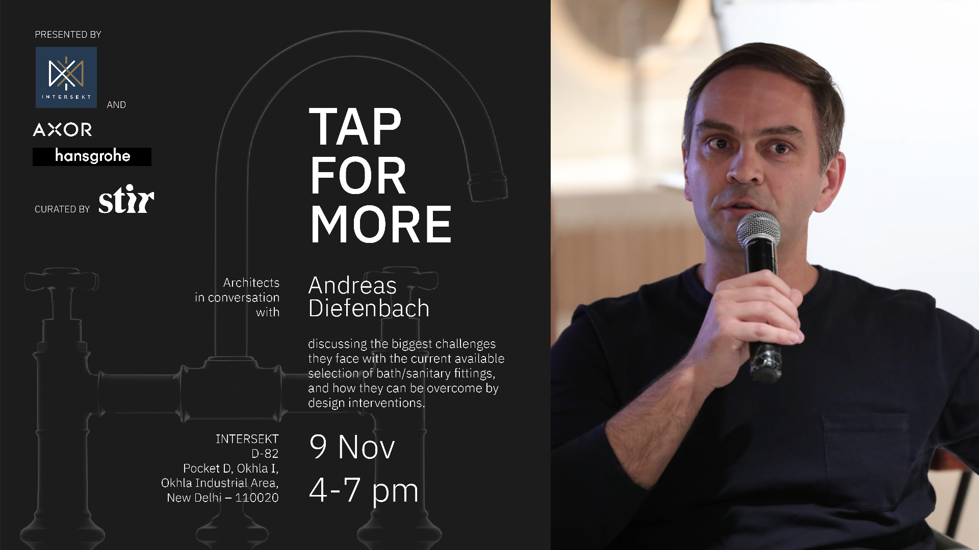 Tap For More: Architects talk futuristic design with Andreas Diefenbach