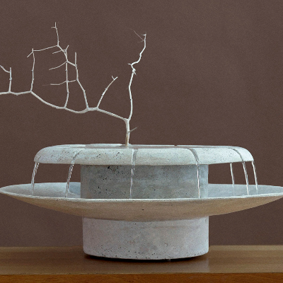 Taking a moment with the light, sound, and fluid dynamics of Lily Clark&rsquo;s fountains