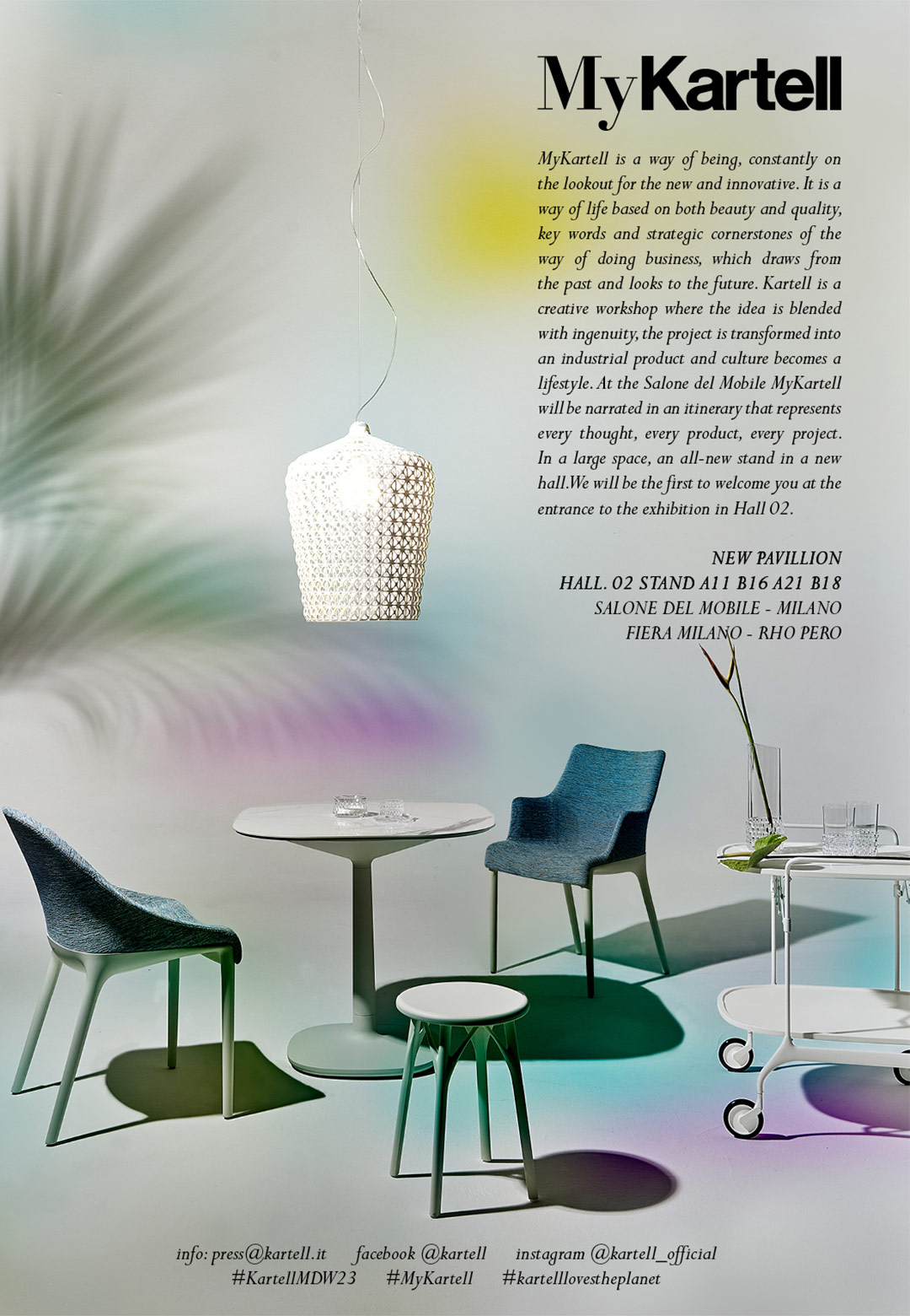 Kartell to inject an unstoppable explosion of Bourgiemania into Salone del Mobile