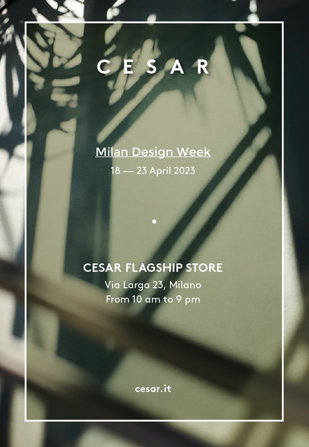 Cesar invites experiments in material and mood boards at Fuorisalone