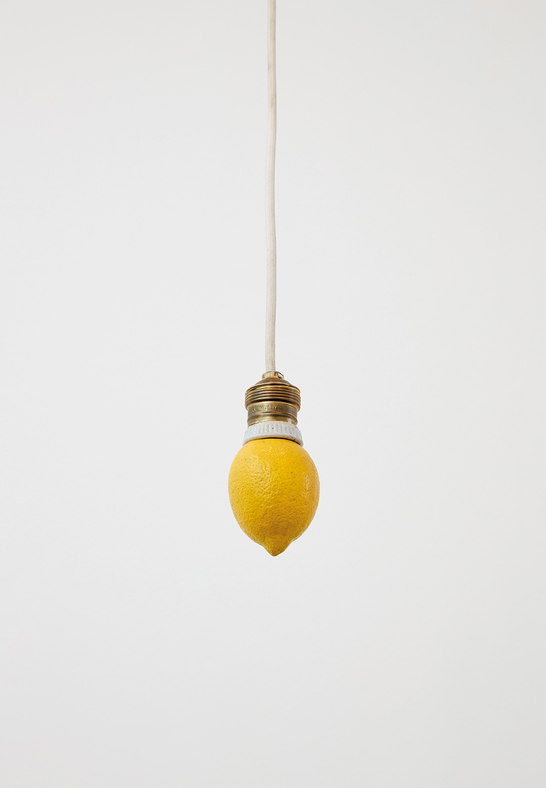 Armando Testa transforms a lemon into a lightbulb for Milan Design Week 2023