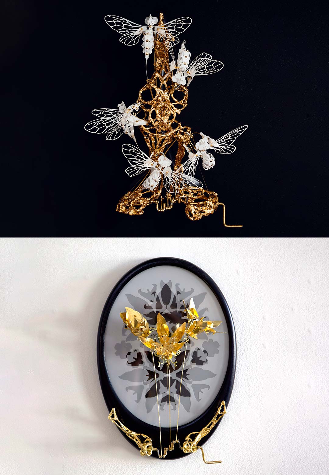 Carrion Blooms: Casey Curran crafts sculptures that blossom and flutter to life