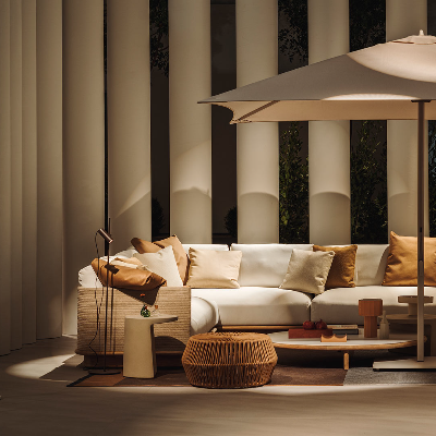 Kettal unveils new furniture amidst a dance of volumes and spaces in Milan