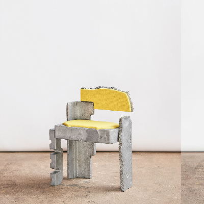 Madeline Isakson presents styrofoam furniture at NYCxDesign