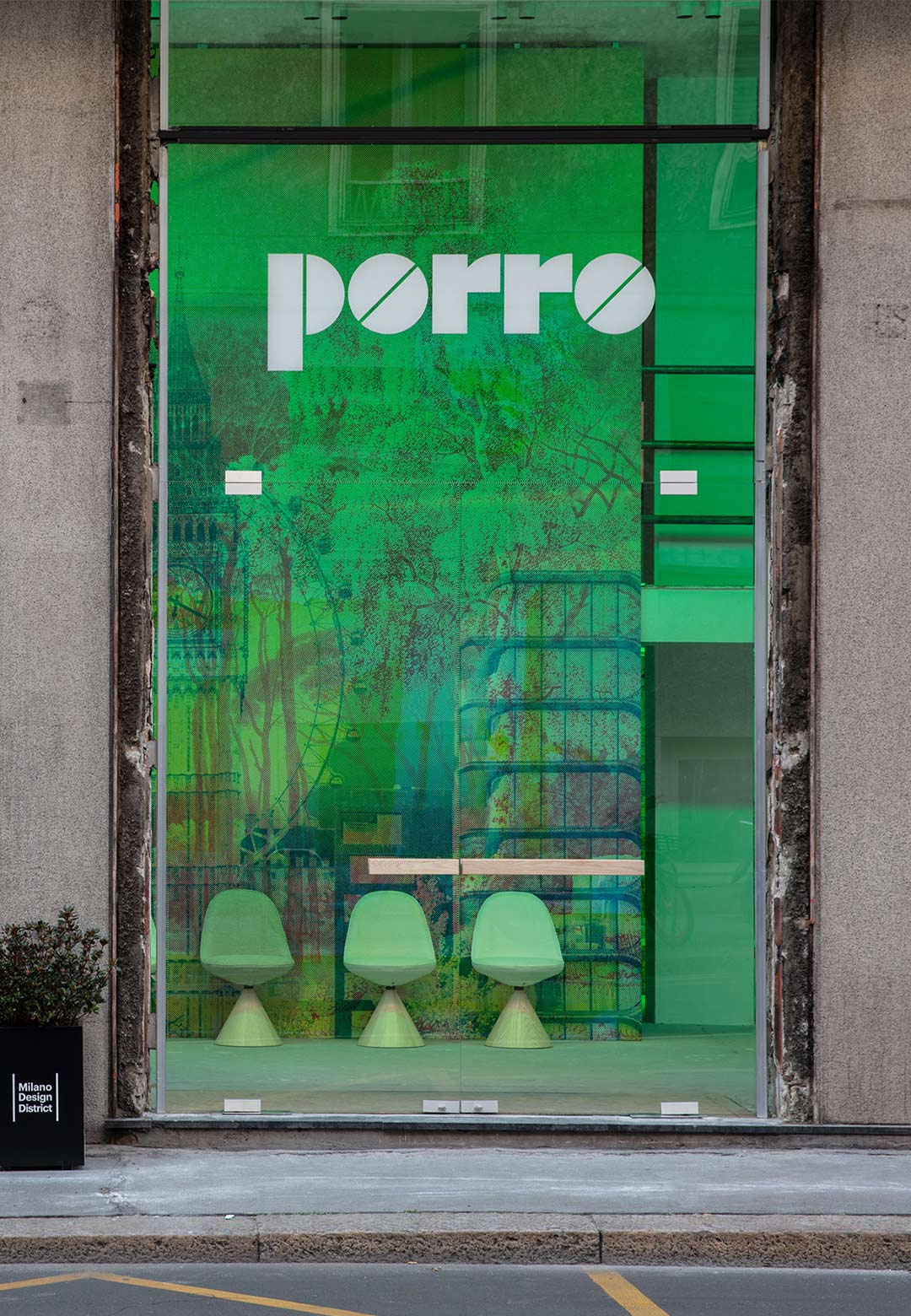 Porro’s endeavours at Milan extend a new paradigm for place, matter and colour
