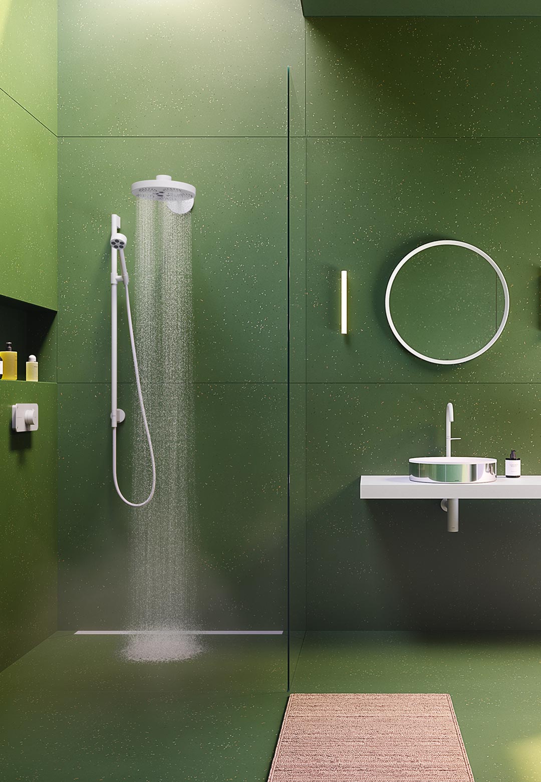 Edward Barber and Jay Osgerby launch AXOR One, a collection of bathroom systems