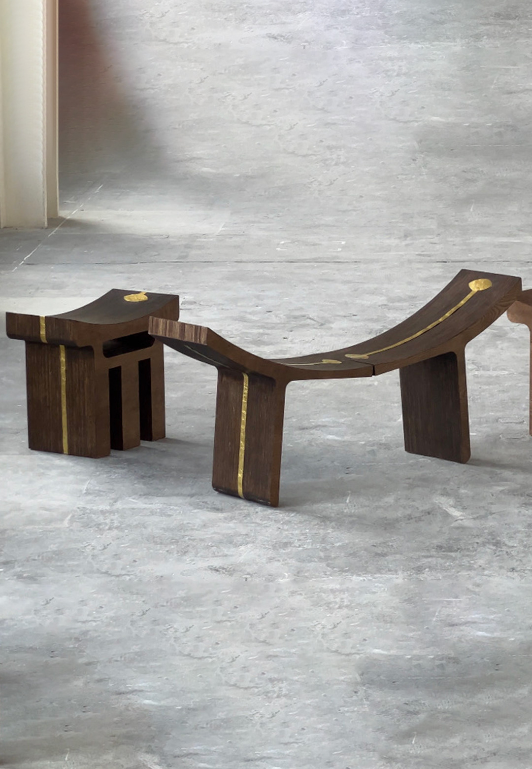 Abreham Brioschi traces his Ethiopian roots through futuristic furniture ensemble