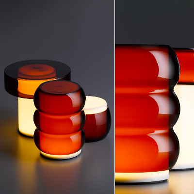 Lumen: Dibbern collaborates with Tobias Grau to mould fine bone china into lamps