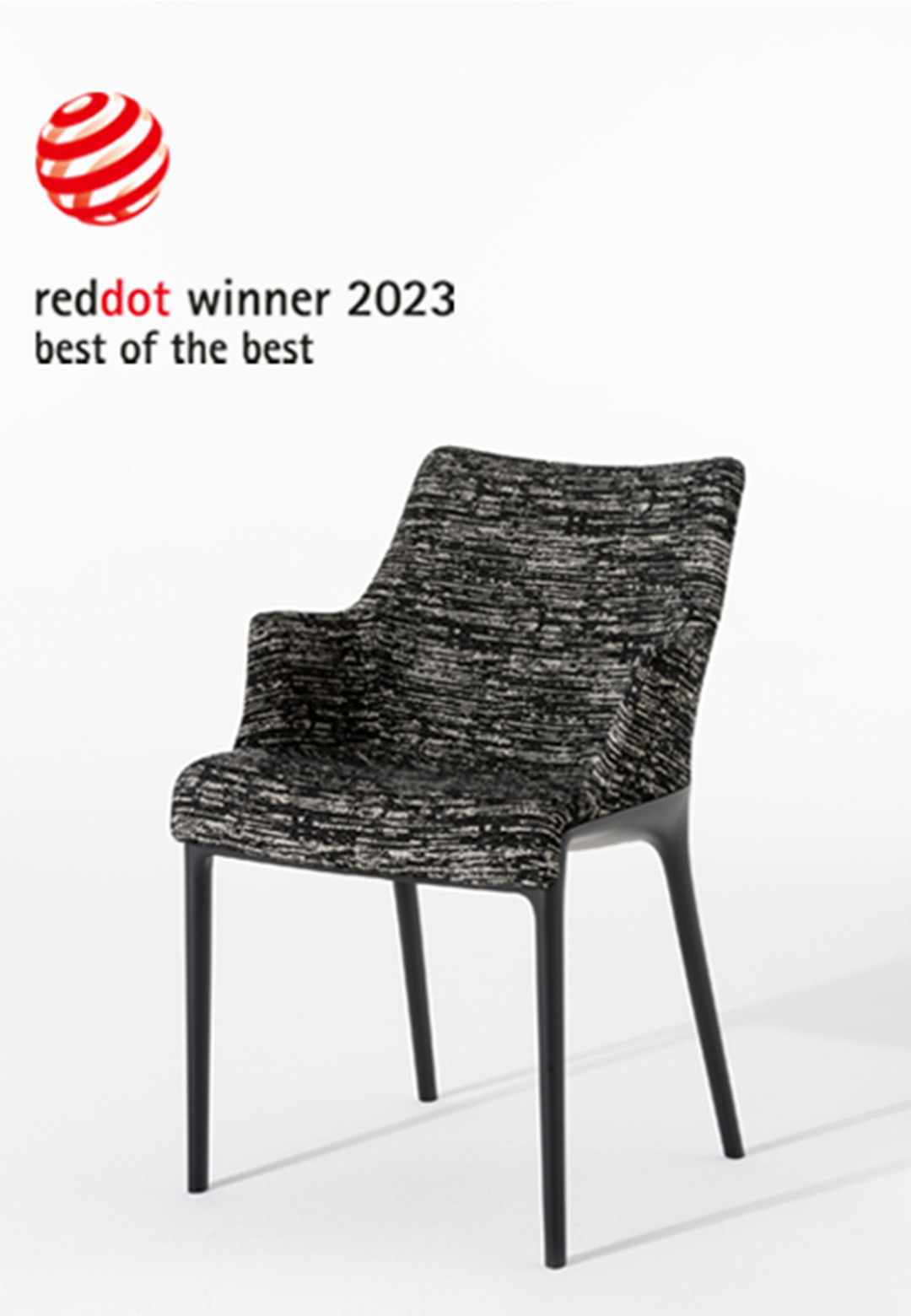 'Eleganza' by Kartell wins Red Dot for Best of the Best 2023 Award
