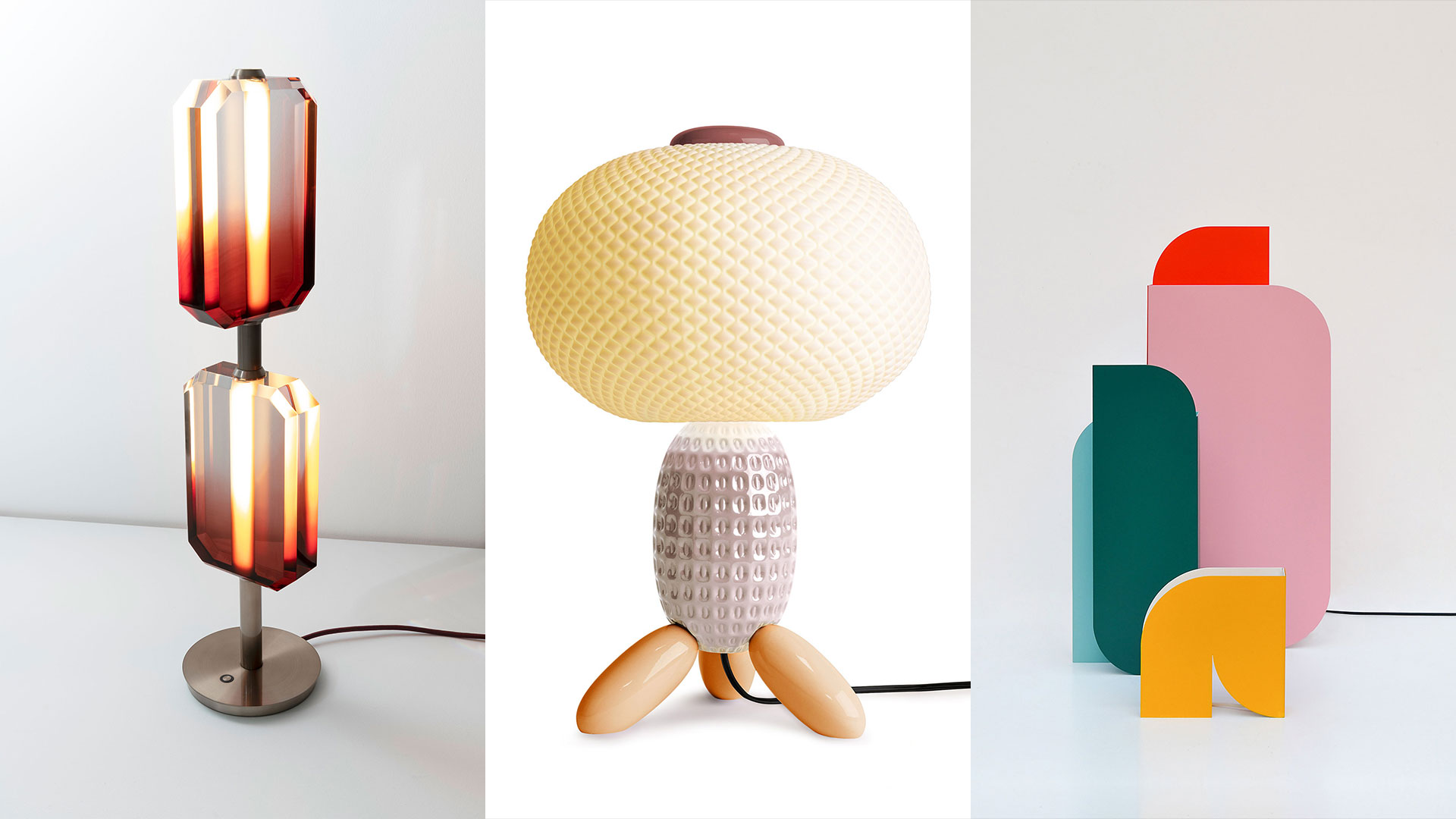 Ten table lamps that shine a light on form materiality and