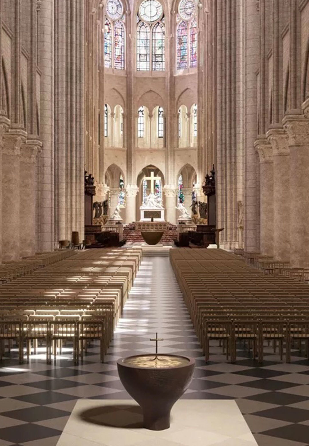 Guillaume Bardet's liturgical pieces for Notre-Dame embody rebirth and spirituality
