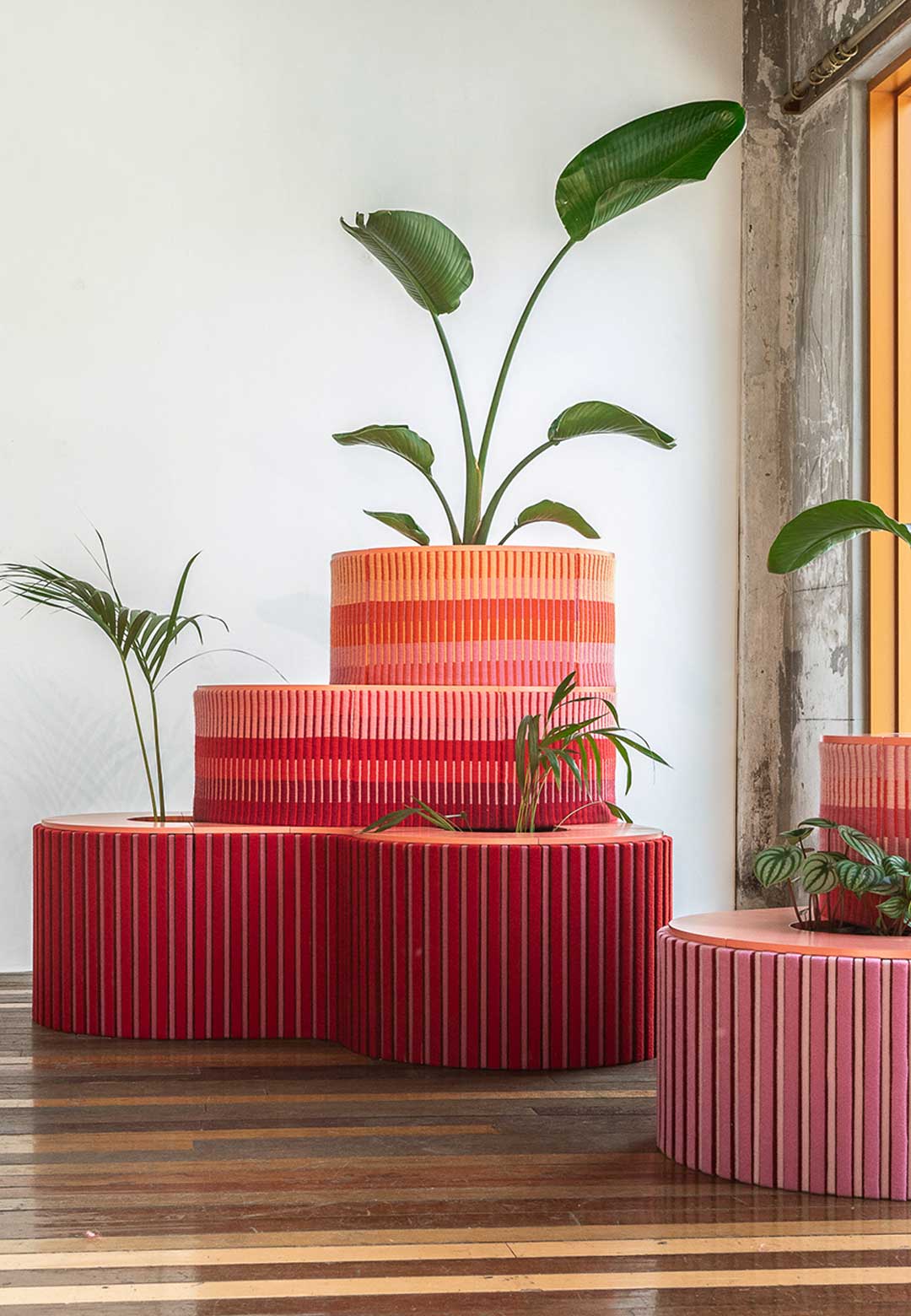 Velcro, vivid colours, and versatility revel supreme in Ujong Jung’s furniture designs