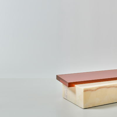 The 'Stacked' collection by Sabine Marcelis juxtaposes the natural and manufactured