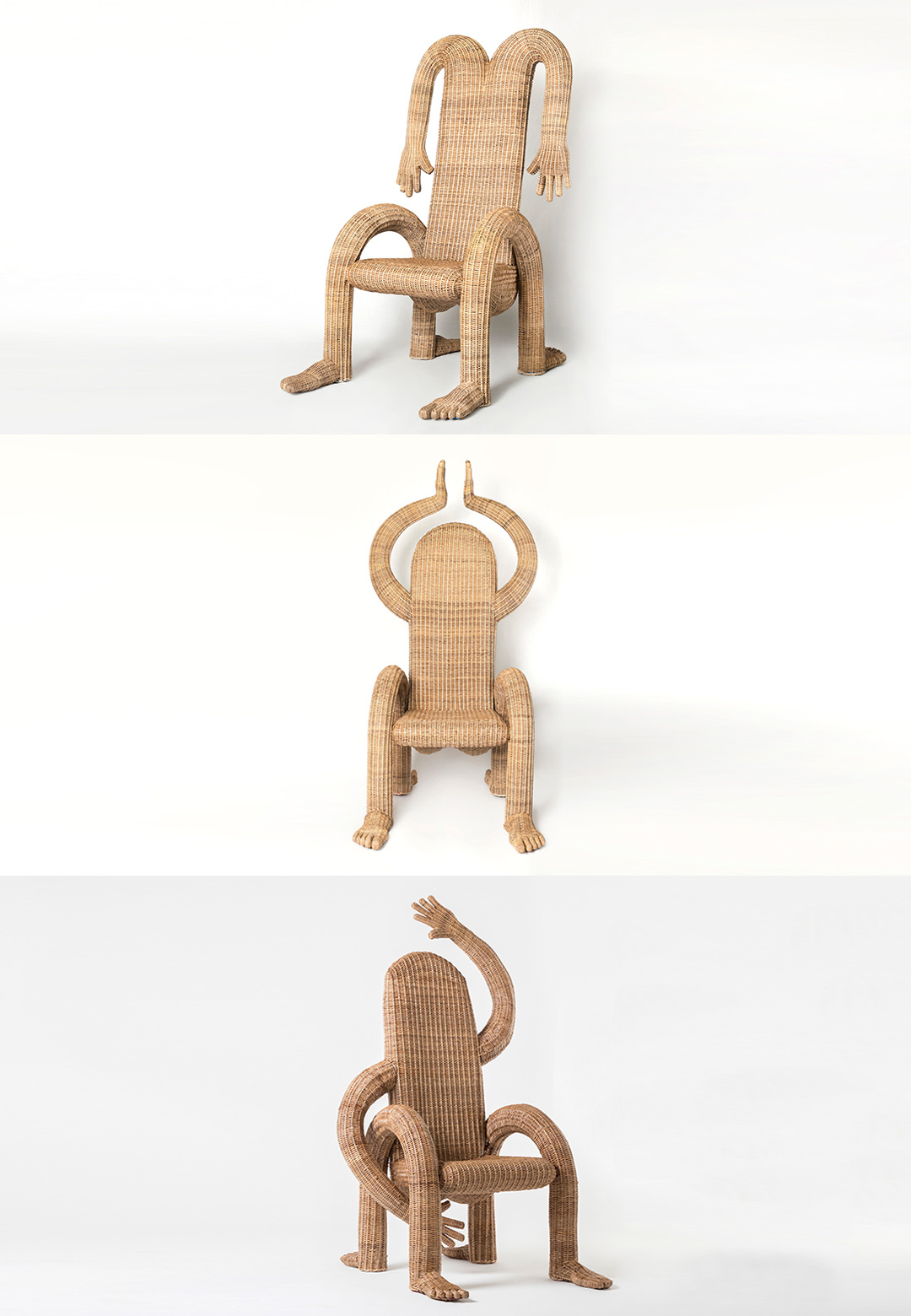 Chris Wolston's ‘Nalgona’ merges human anatomy with the ergonomics of chairs