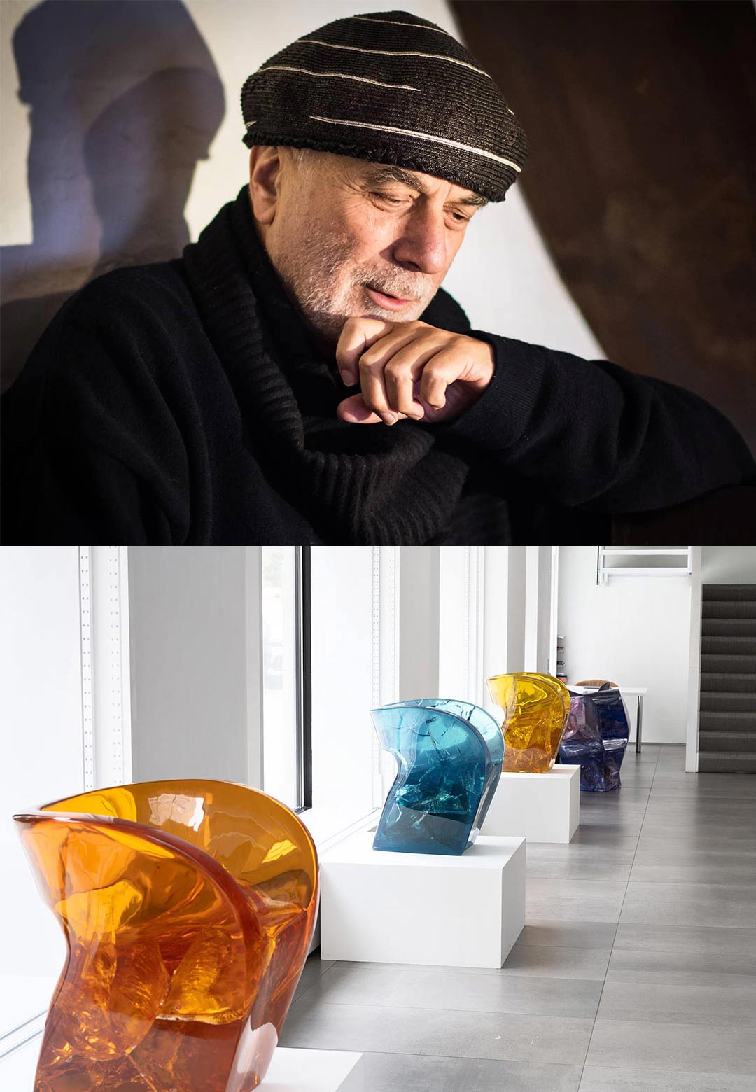 Ron Arad STIRred 2023 with designs that gave a fresh spin to material possibilities