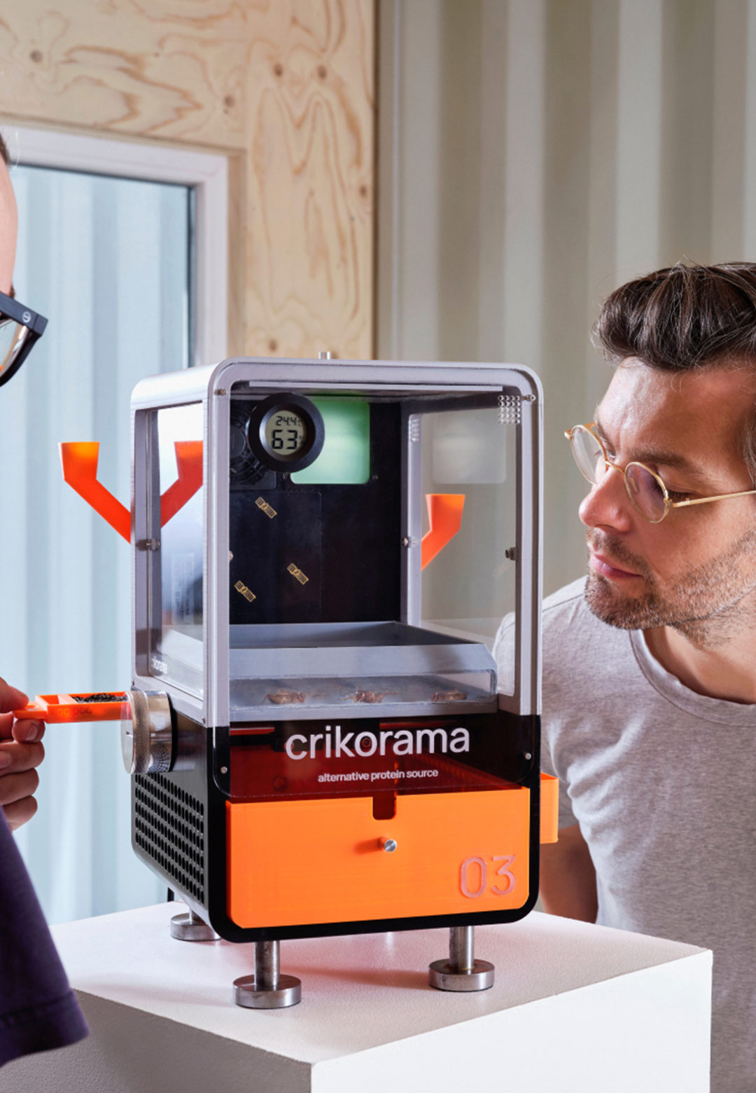 Crikorama: Kyran Knauf’s cricket machine that reimagines protein consumption