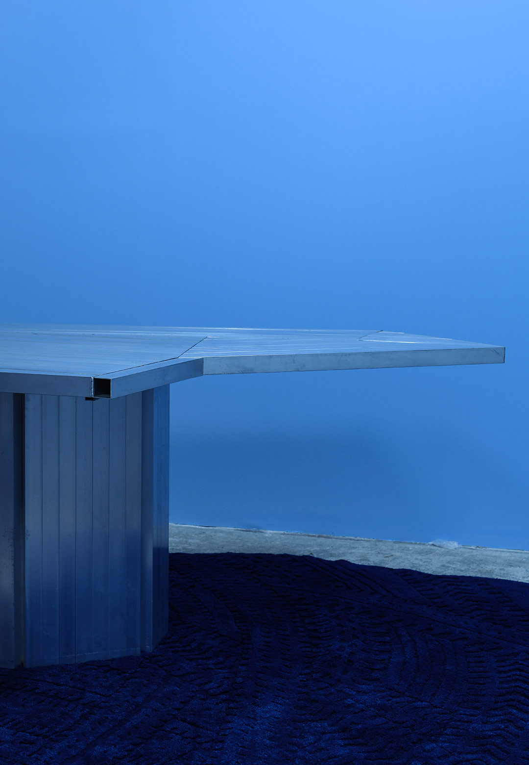 ‘Blue Steel’ by GSL Gallery is a tribute to the influence of steel and aluminium in design