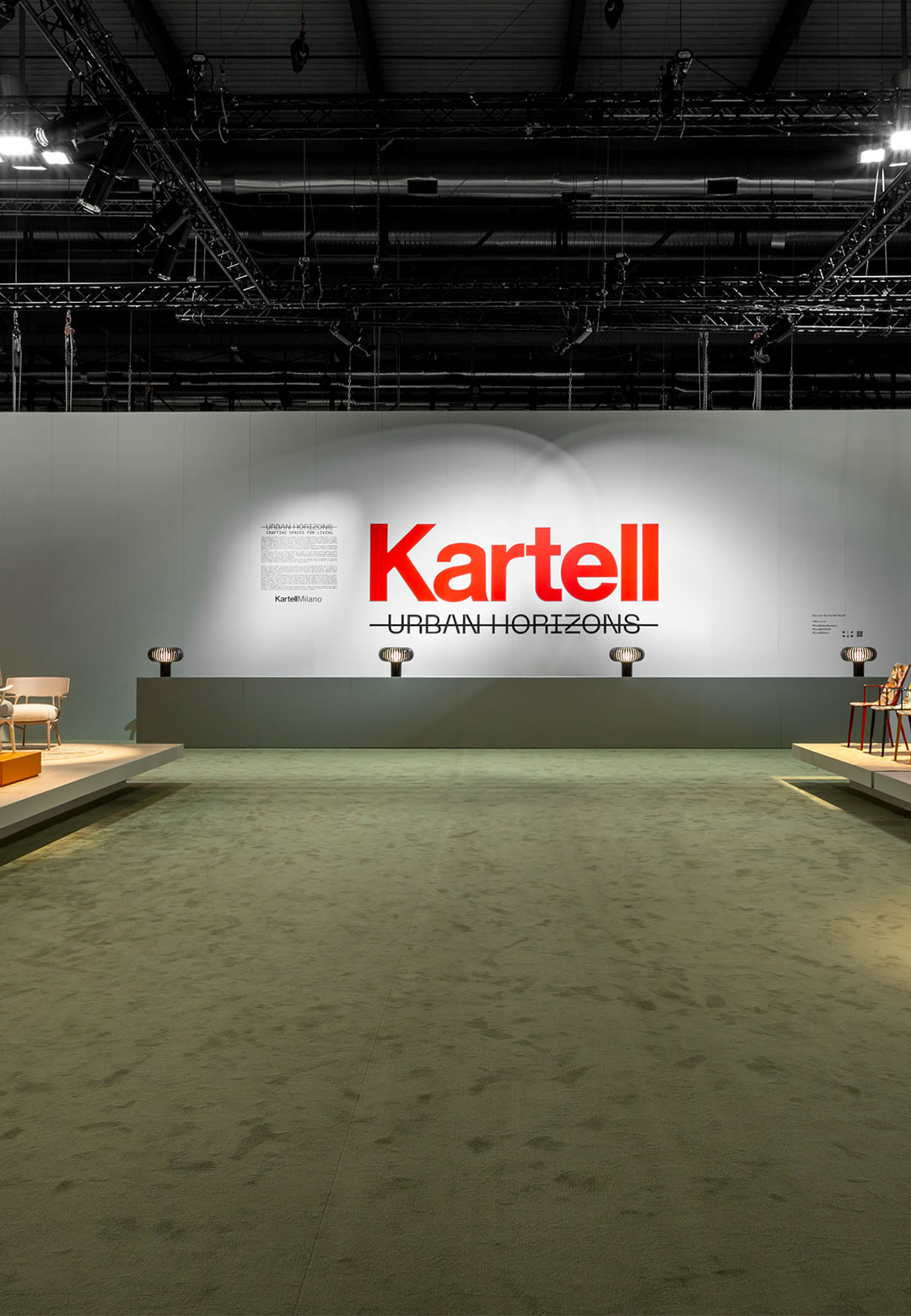 Kartell crafts spaces for living with 'Urban Horizons' at Salone del Mobile