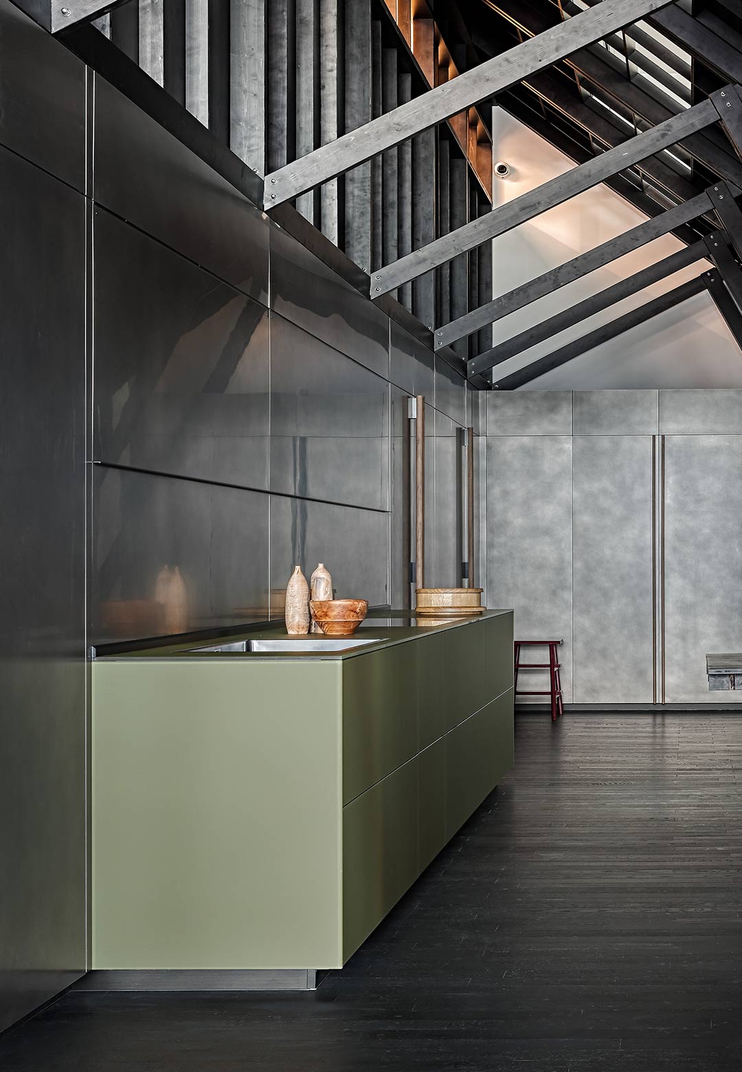 Neri&Hu installs ‘The Hearth’ within Valcucine’s showroom in Milan